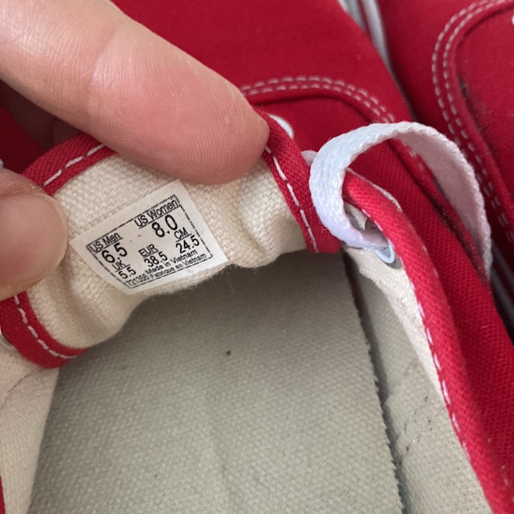 Vans Authentic-Red Canvas - image 7